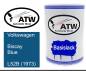 Preview: Volkswagen, Biscay Blue, L52B (1973): 500ml Lackdose, von ATW Autoteile West.